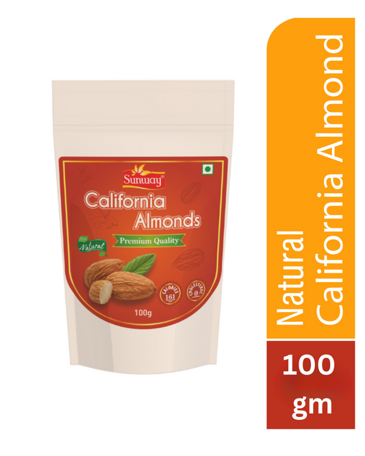 Sunway 100% Natural Premium California Almonds 100g