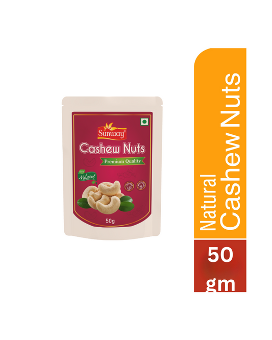 Sunway Premium Whole Cashew Nuts 50g