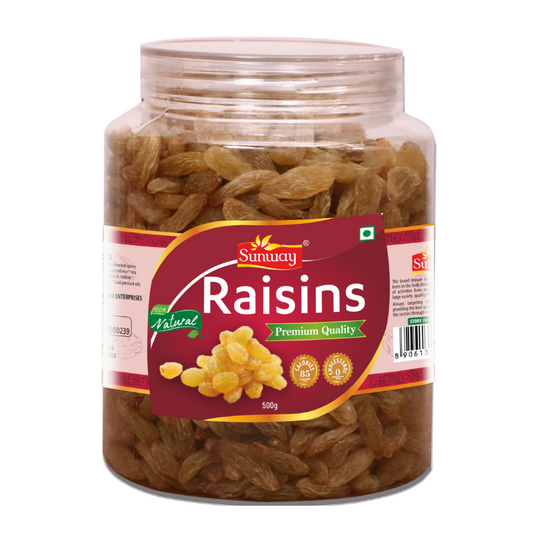 Sunway Premium Seedless Green Raisins 500g (JAR)